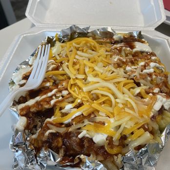Chubz Spudz - Brisket Baked Potato - Smokehouse Near Me Chubz Spudz - Brisket Baked Potato - Smokehouse Near Me