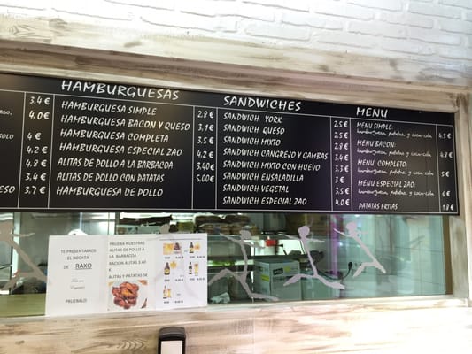 Menu photo 2 Bocatería Zao Cambados, PO