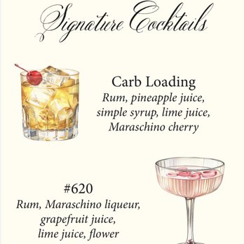 Fleming's Printed Affair - Signature Cocktails - Printing Services Near Me - Oakland, California Fleming's Printed Affair - Signature Cocktails - Printing Services Near Me - Oakland, California