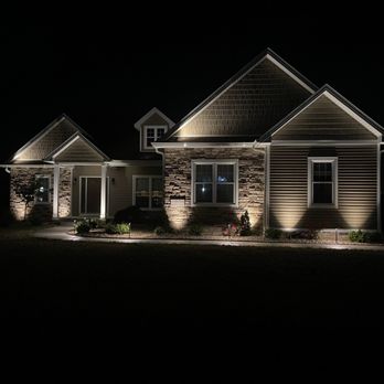 Nikola Landscape Lighting - House with landscape lights - Lighting Fixtures & Equipment Near Me Nikola Landscape Lighting - House with landscape lights - Lighting Fixtures & Equipment Near Me
