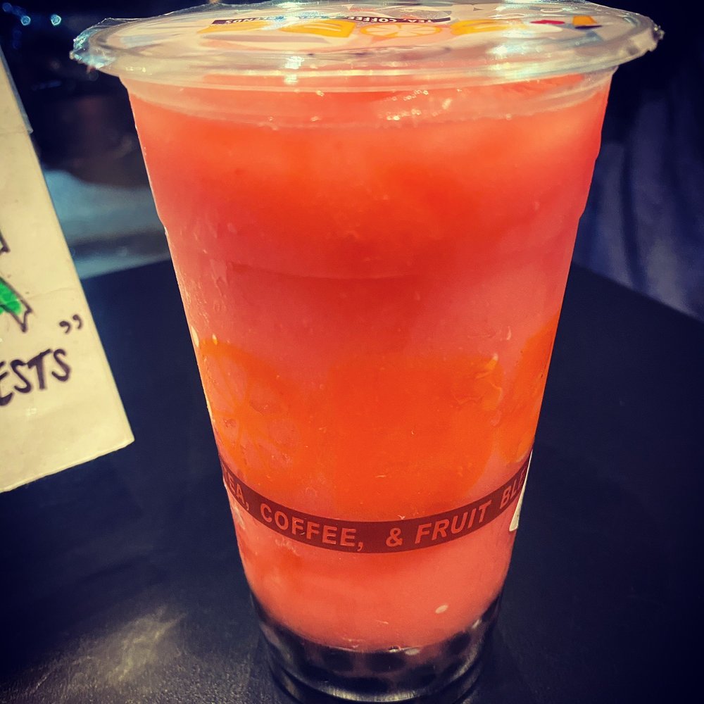 I Heart Boba - Strawberry Slushie - Coffee & Tea Near Me - Houston, Texas I Heart Boba - Strawberry Slushie - Coffee & Tea Near Me - Houston, Texas