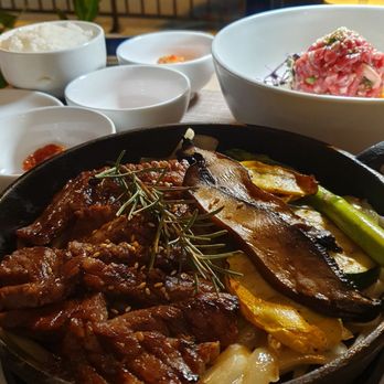 Karden - Another perspective of this Galbi Gui.. and huge mushrooms, and veggies - Korean Near Me - Ridgefield, New Jersey Karden - Another perspective of this Galbi Gui.. and huge mushrooms, and veggies - Korean Near Me - Ridgefield, New Jersey