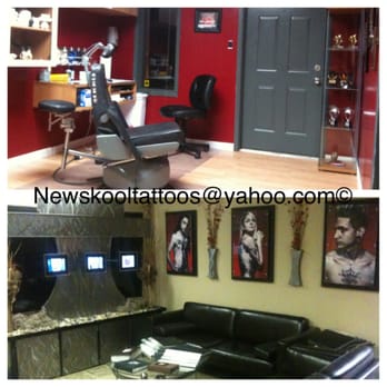 New Skool Tattoos - New skool tattoos - tattoo room and lobby - Tattoo Near Me - Flat Rock, Michigan