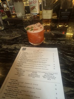 Menu photo 2 Bar at Husk Charleston, SC