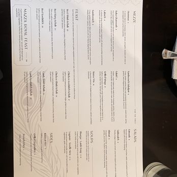 Mazza - Current menu - Middle Eastern Near Me - Omaha, Nebraska