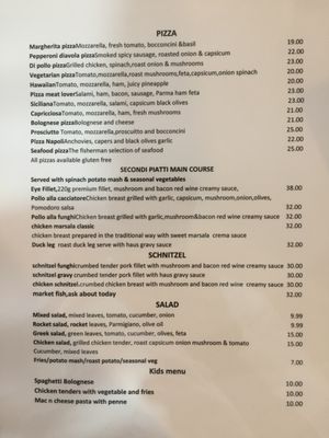 Menu photo 3 Bella Italia Bar Cafe Taupo, WKO Menu photo 3 Bella Italia Bar Cafe Taupo, WKO
