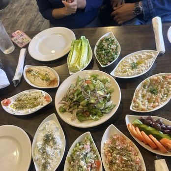 Zena's Lebanese Cuisine - mezza assortment - Mediterranean Near Me - Orange, California Zena's Lebanese Cuisine - mezza assortment - Mediterranean Near Me - Orange, California