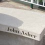 Photo of John Asher Statue