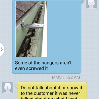 LeafFilter - Gutters not even screwed into the building - Gutter Services Near Me - Rochester, New York