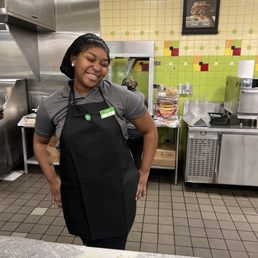 Tayla at Subs and deli