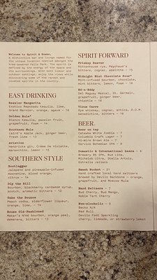 Menu photo 8 Spirit & Bower Greenville, SC Menu photo 8 Spirit & Bower Greenville, SC
