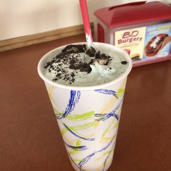 B & D Burgers - Oreo mint shake - Burgers Near Me - Midvale, Utah