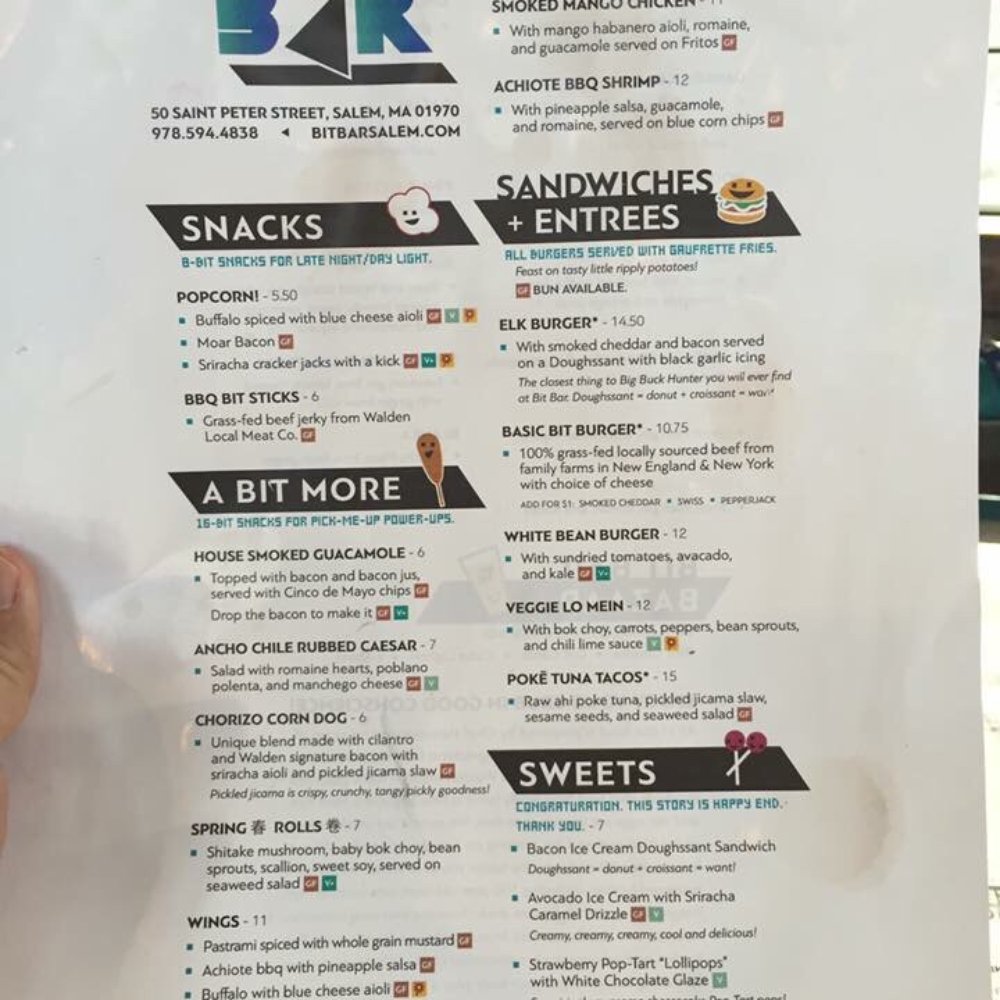 Bit Bar Salem - Menu - Bars Near Me - Salem, Massachusetts Bit Bar Salem - Menu - Bars Near Me - Salem, Massachusetts