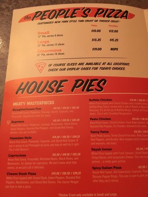 Menu photo 1 Slice on Broadway Pittsburgh, PA Menu photo 1 Slice on Broadway Pittsburgh, PA