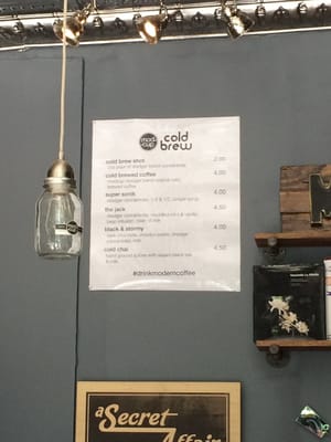 Menu photo 3 Modcup Coffee Jersey City, NJ