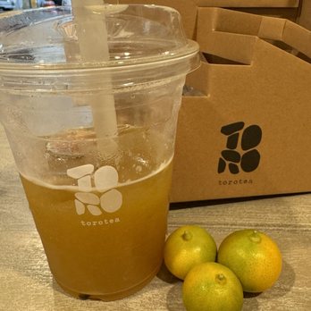 Torotea - Calamansi Oolong twist - Coffee & Tea Near Me - Diamond Bar, California