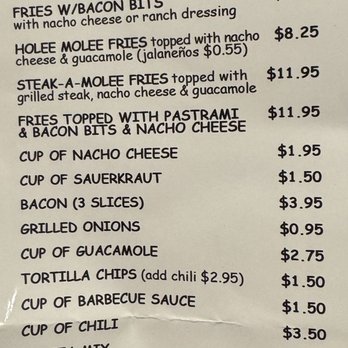 Pink's Hot Dogs - Menu - Hot Dogs Near Me - Los Angeles, California