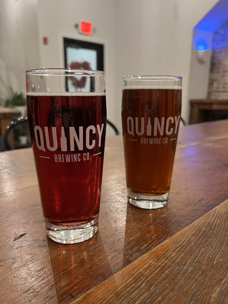 Food from Quincy Brewing Company