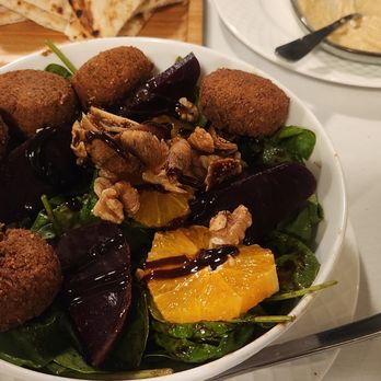 L'Olive - Beat Salad with Falafel added - Mediterranean Near Me - Venice, Florida