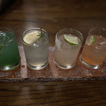 940's Kitchen & Cocktails - Cocktail Flight - New American Near Me - Denton, Texas 940's Kitchen & Cocktails - Cocktail Flight - New American Near Me - Denton, Texas