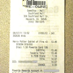 Pay close attention to the price tag on the merchandise and to how much you are actually charged