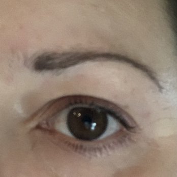 Emerald Coast Permanent Makeup - 90s brow, uneven and nothing close to what I asked for - Permanent Makeup Near Me - Fort Walton Beach, Florida