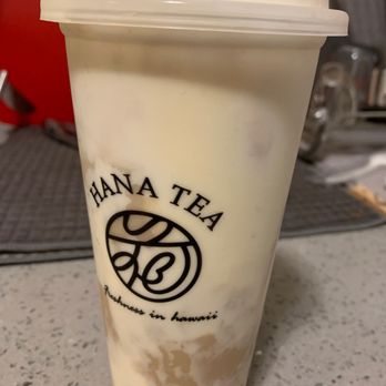 Hana Tea - Brown Sugar Milk Tea with cream cake, and cheese foam. - Bubble Tea Near Me - Honolulu, Hawaii
