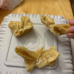 Empty wontons :(
