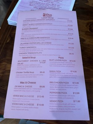 Menu photo 1 Don Bar & Bakery Tomball, TX Menu photo 1 Don Bar & Bakery Tomball, TX