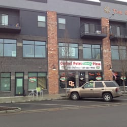 Two floors of seating; BobbiO is located near the highway and Central Point Branch Library.