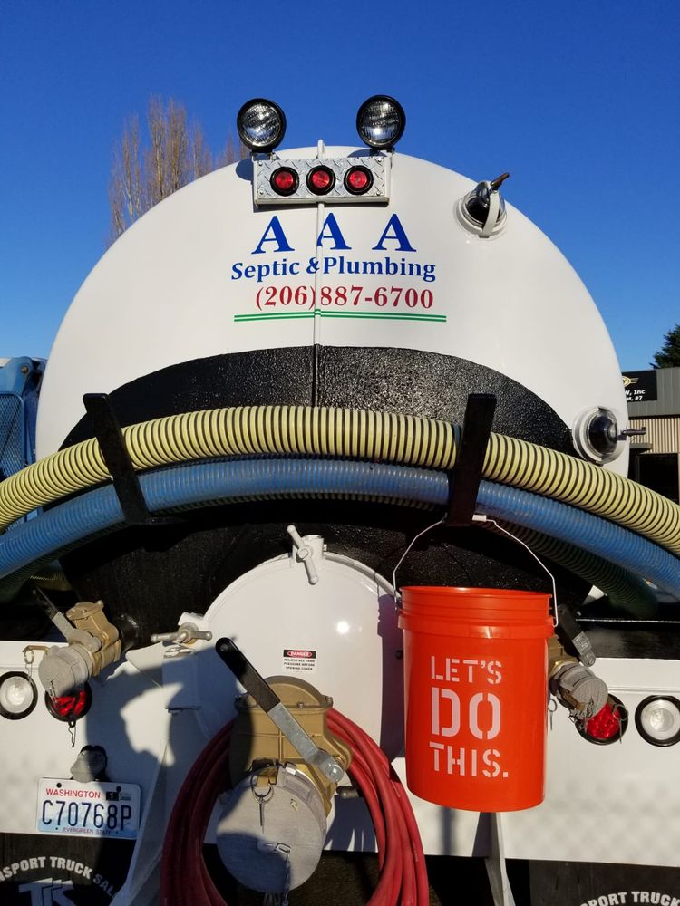 Slide of AAA Septic & Plumbing