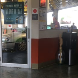 Having a coffee while I wait.