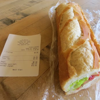 Le Panier - Crudités sandwich ($6.85)
n.b. crudités means raw vegetables - Bakeries Near Me - Seattle, Washington Le Panier - Crudités sandwich ($6.85)
n.b. crudités means raw vegetables - Bakeries Near Me - Seattle, Washington