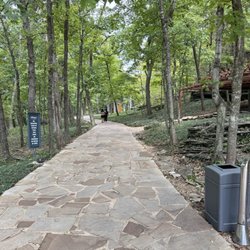 Thorncrown Chapel - Path enroute to chapel