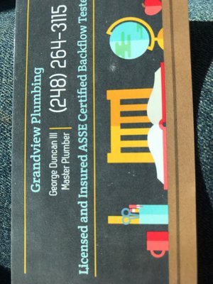 Grandview Plumbing Logo