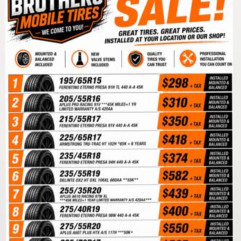 Brothers Mobile Tires - Tires Near Me - Phoenix, Arizona Brothers Mobile Tires - Tires Near Me - Phoenix, Arizona