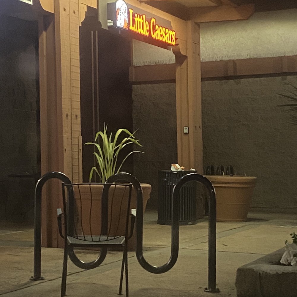 Little Caesars Pizza - a plant in a pot on a chair - Pizza Near Me - Carpinteria, California Little Caesars Pizza - a plant in a pot on a chair - Pizza Near Me - Carpinteria, California