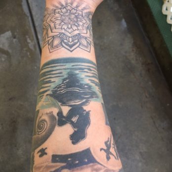 Kustom Kulture Tattoo Studio - Disney and mandala tattoo - Tattoo Near Me - Reseda, California Kustom Kulture Tattoo Studio - Disney and mandala tattoo - Tattoo Near Me - Reseda, California