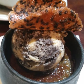 Cha-An - sesame wafer with sesame ice cream and sesame creme brulee !!!! - Japanese Near Me - New York, New York Cha-An - sesame wafer with sesame ice cream and sesame creme brulee !!!! - Japanese Near Me - New York, New York