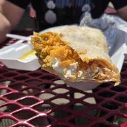 Jose's Tacos - Inside burrito