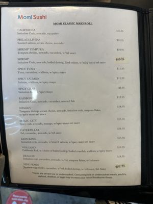 Menu photo 3 Momi Sushi Los Angeles, CA Menu photo 3 Momi Sushi Los Angeles, CA