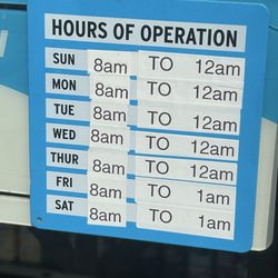 Inaccurate Hours of Operation