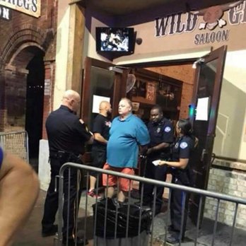 Wild Greg's Saloon - Old manager being arrested for pepper spraying patrons before he attacks them. - Bars Near Me - Pensacola, Florida Wild Greg's Saloon - Old manager being arrested for pepper spraying patrons before he attacks them. - Bars Near Me - Pensacola, Florida
