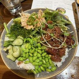 Poke duo bowl