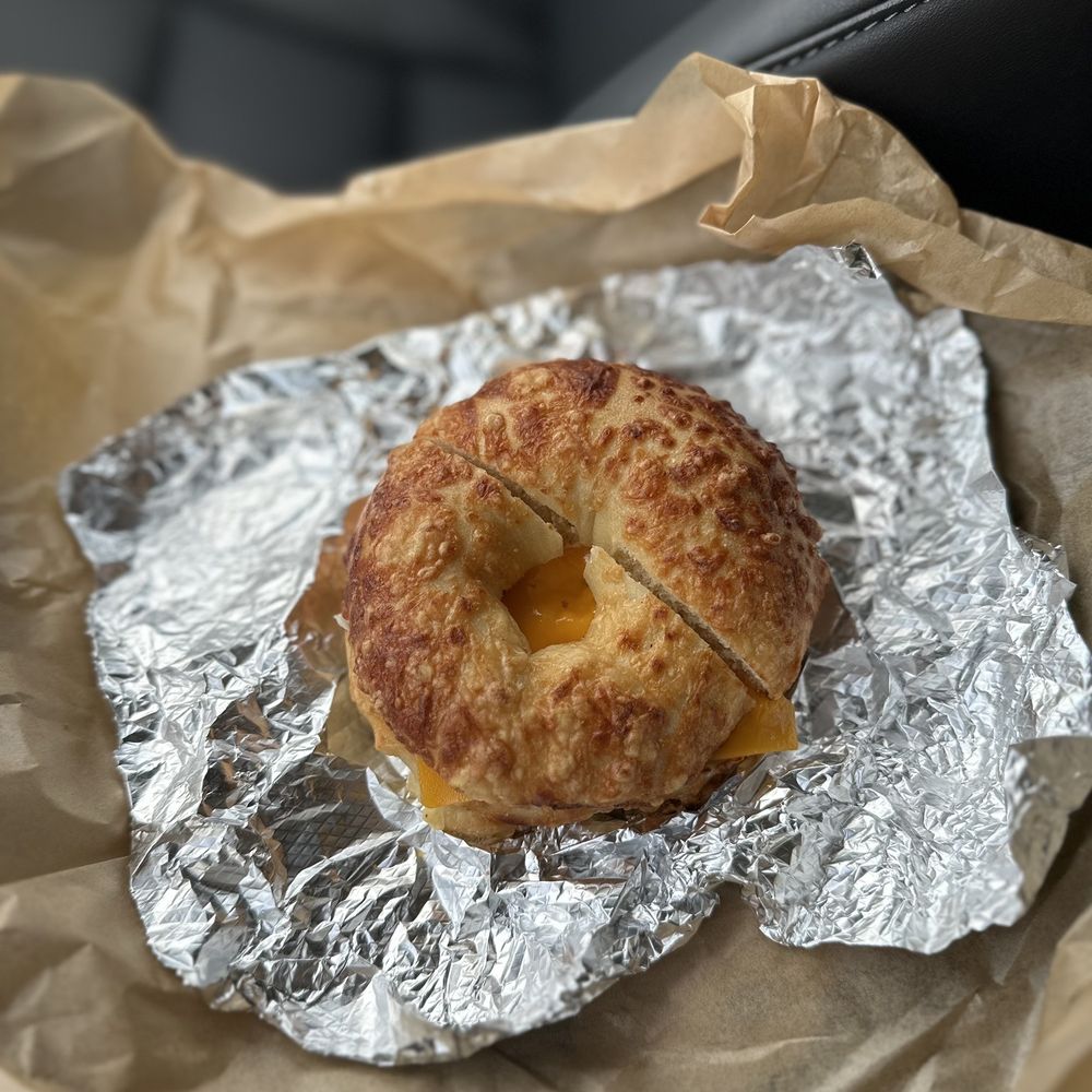 Einstein Bros. Bagels - Egg and cheddar Asiago - Bagels Near Me - Fresno, California Einstein Bros. Bagels - Egg and cheddar Asiago - Bagels Near Me - Fresno, California