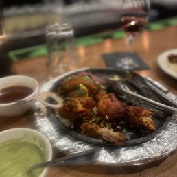 Hot, searing, chicken tandoori will excite you just with the aromas. Hot, searing, chicken tandoori will excite you just with the aromas.