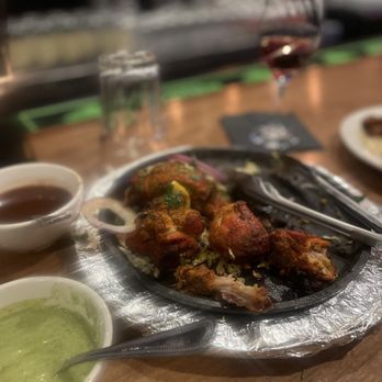 Bollywood Dreams - Hot, searing, chicken tandoori will excite you just with the aromas. - Indian Near Me - Farmington, Connecticut Bollywood Dreams - Hot, searing, chicken tandoori will excite you just with the aromas. - Indian Near Me - Farmington, Connecticut