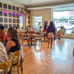 Cilantro Thai & Sushi Restaurant - Main dining room
