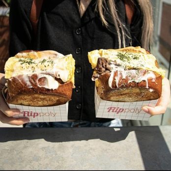 Flippoly - Bulgogi BBQ Sandwich Ham Cheese Sandwich - Coffee & Tea Near Me - Buena Park, California