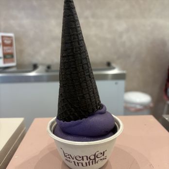 Lavender and Truffles - Ube soft serve - Ice Cream & Frozen Yogurt Near Me - Los Angeles, California